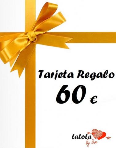 Tarjeta Regalo 60 €